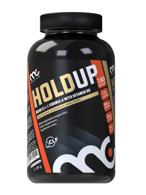 HoldUP, BCAA + vitamin B6, 180 caps.