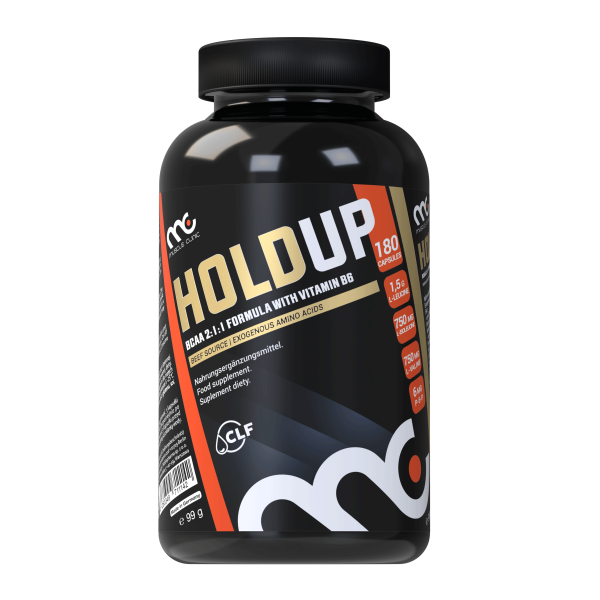 HoldUP, BCAA + vitamin B6, 180 caps.