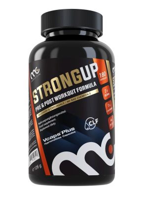 StrongUP BCAA+L-glutamine + B6 180 caps.